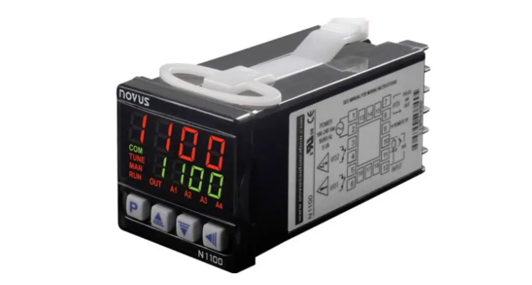 Novus N1100 Universal Process Controller Instructions Novus N1100 Universal Process Controller Instructions