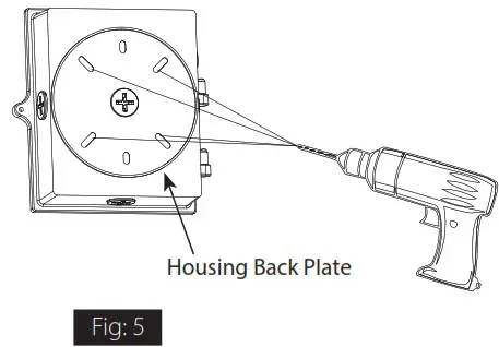 RAB Lighting SLIM17 FA 15 30W Field Adjustable Wall Pack - WALL MOUNT 5