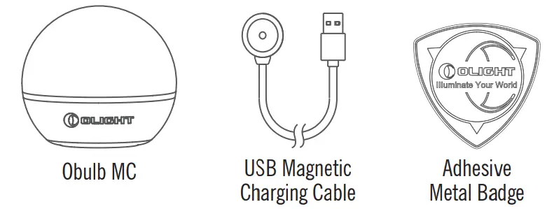 OLIGHT Obulb MC Multi-Color Bulb Light - Fig 1