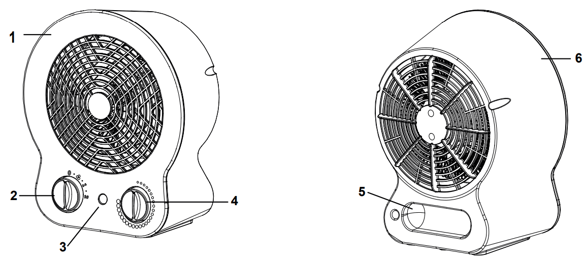 argo DORI Fan Heater with Wire Wound Heating Element - icon 1