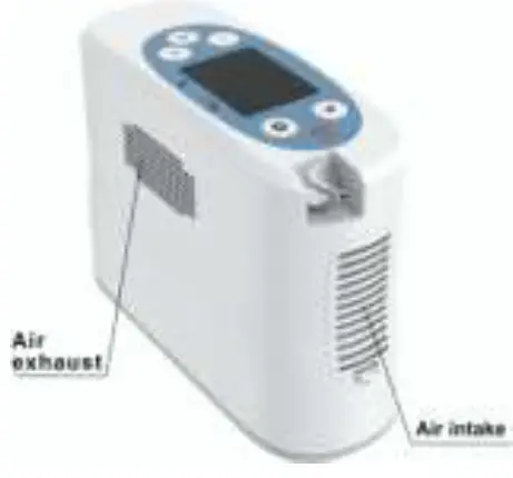 RHYTHM HEALTHCARE P2-E6 Portable Oxygen Concentrator 50
