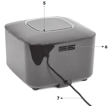 PowerXL Slimline Air Fryer LF-20 (5 Qt.) - Parts & Accessories 2