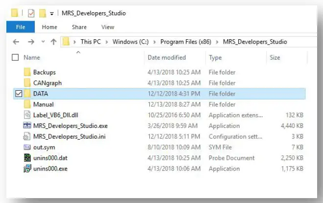MRS Guideline For Developers Studio - 1