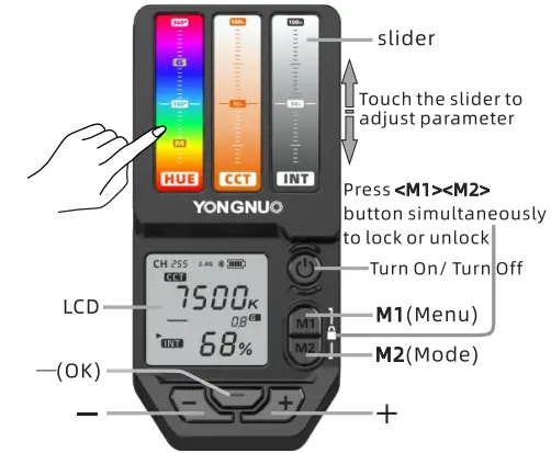 YONGNUO-YN360IV-RGB-Led-Video-Light-Lamp-FIG-3