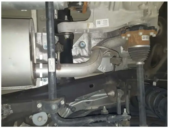 REMOVE STOCK EXHAUST SYSTEM