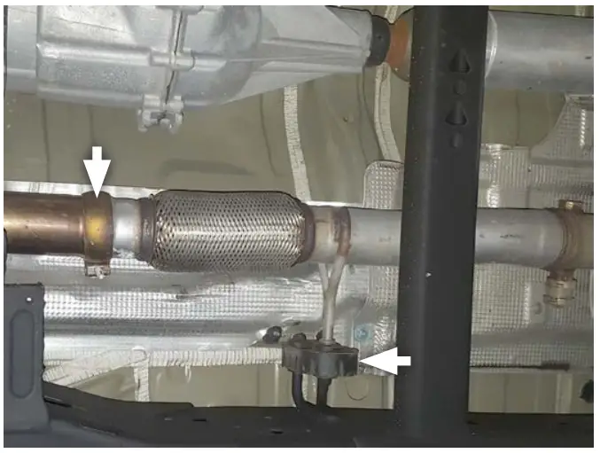 REMOVE STOCK EXHAUST SYSTEM