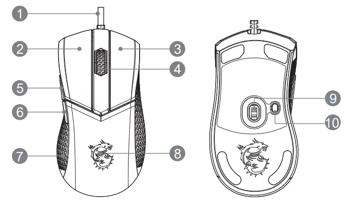 MSI GM31 Lightweight Wireless -