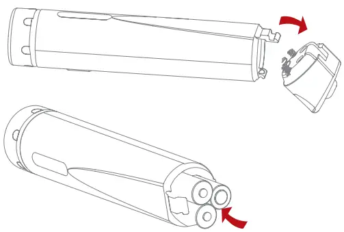 CAVIUS 9001 Smart Lock Black - BATTERY REPLACEMENT