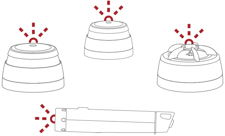 CAVIUS 9001 Smart Lock Black - LED