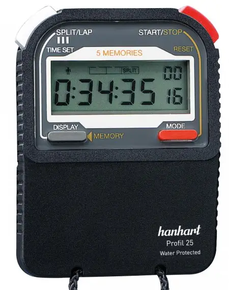 hanhart PROFIL 25 STOPSTAR Digital Stopwatch