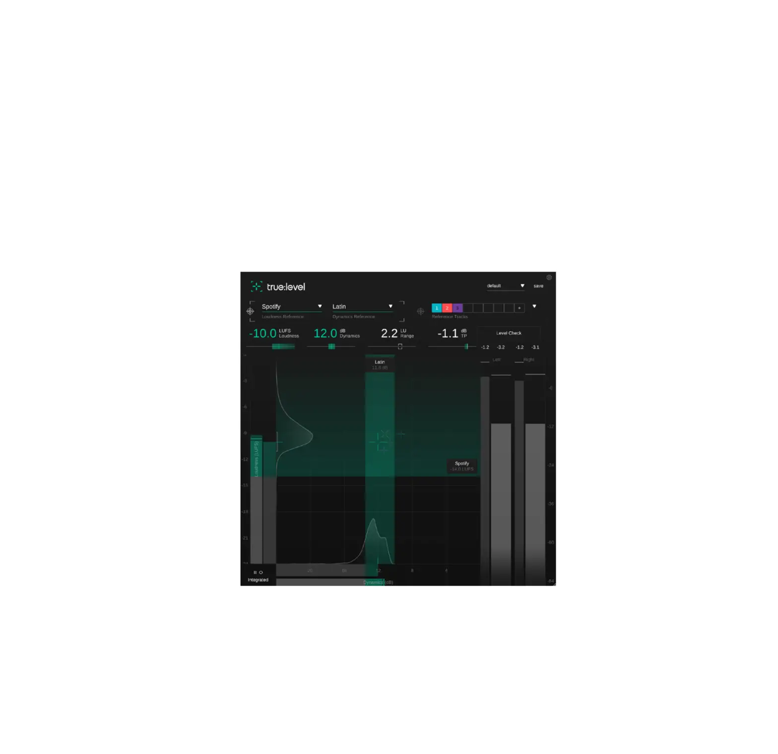Sonible True:level Versatile And Precise Loudness Dynamics And True Peak Metering Plug In User Manual