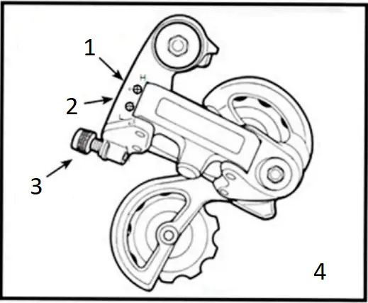 GOLDORO EB26X7-BK - Derailleur system 2