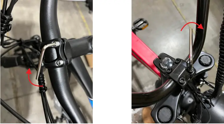 GOLDORO EB26X7-BK - Handlebar installation