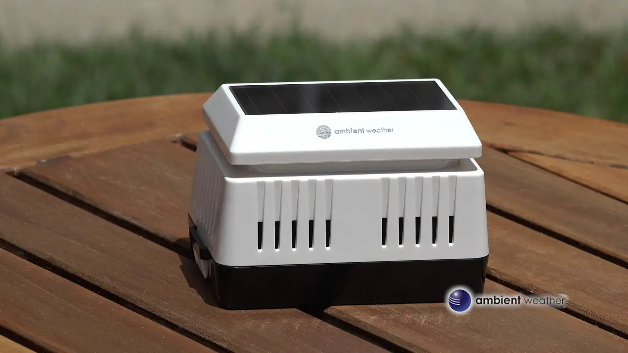 Ambient Pm2.5 Wireless Indoor / Outdoor Particulate Monitor User Manual