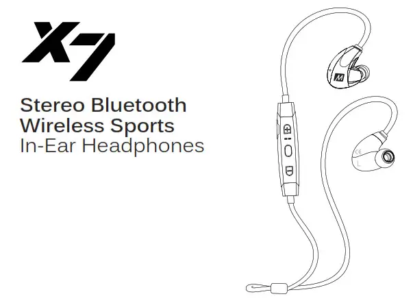 MEE audio X7 Bluetooth Wireless Sports