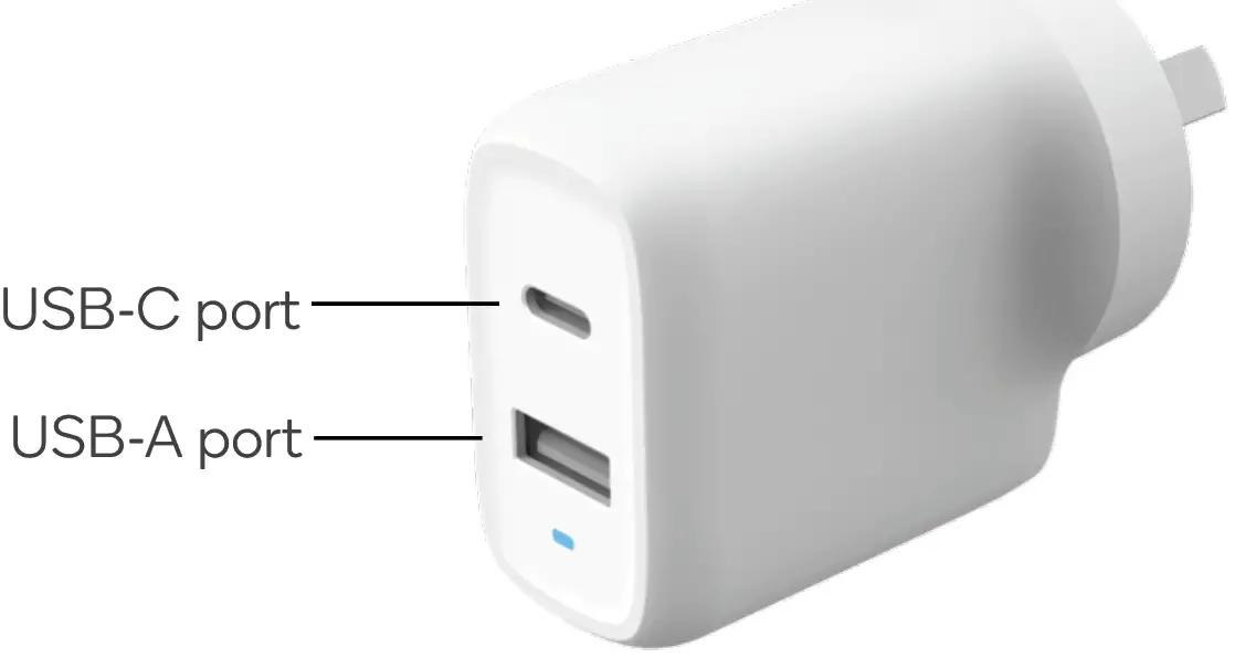 kogan 30W Gan Dual Port Charger KADPGAN30WA overview