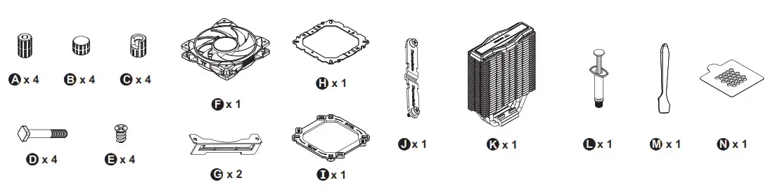 thermaltake CL-P074-AL12BL-A Toughair 310 170W