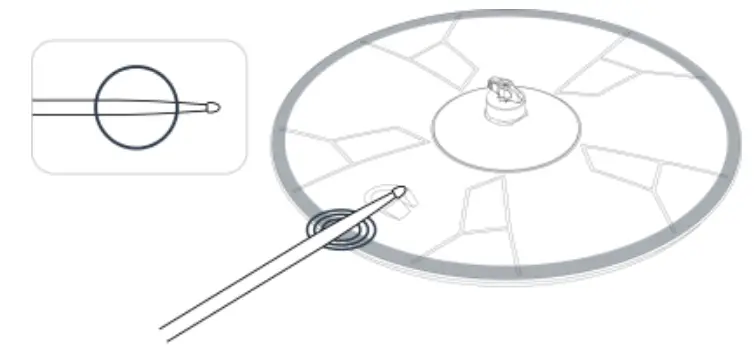 GEWA Electronic Cymbals -PLAYING6