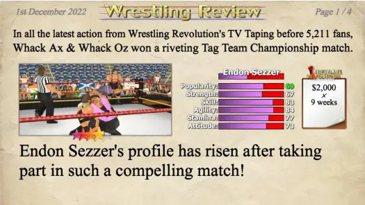 MDickie Wrestling Empire v1.2.6 - Storylines