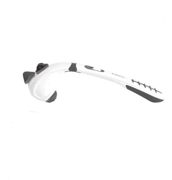 Homedics Hhp-150 Contoured Point Handheld Massager With Heat Instruction Manual And Warranty Information