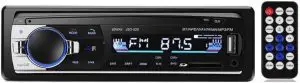 AIGOSS Bluetooth Multimedia Car Stereo FM Radio Receiver
