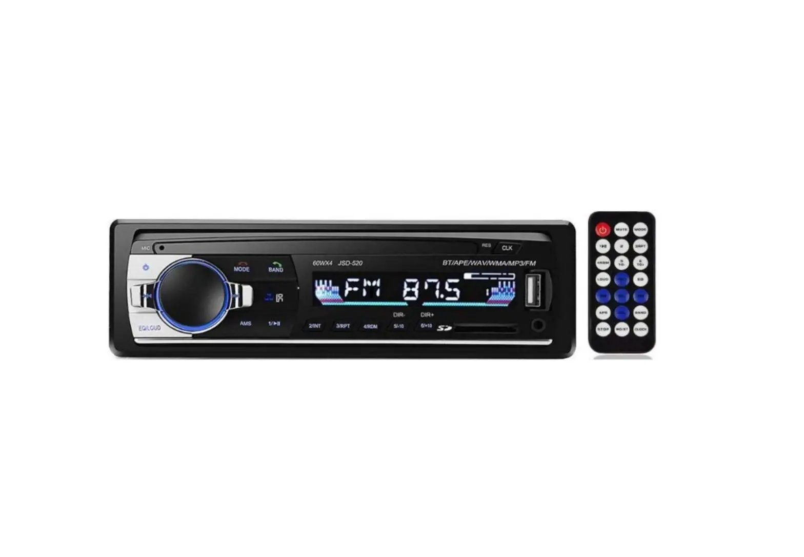 Aigoss Bluetooth Multimedia Car Stereo Fm Radio Receiver User Manual