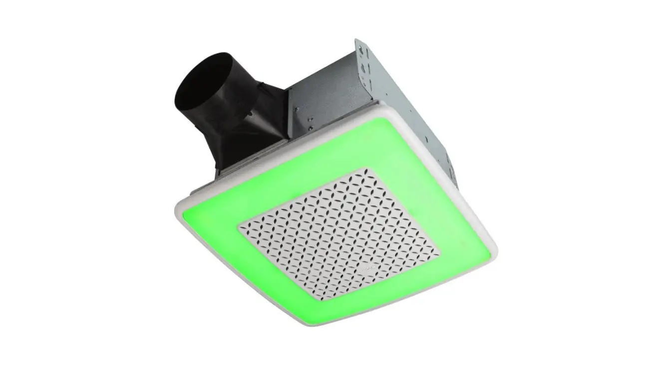 Broan Nutone Spk110rgbl Ventilation Fan With Multi-colored Chroma Leds And Bluetooth Speaker User Guide