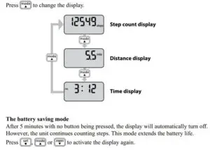 READING THE CURRENT DISPLAY