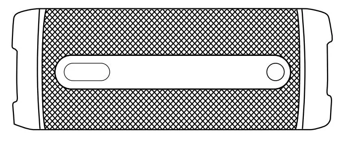 juice BoomPRO Portable Bluetooth Speaker - Rear view