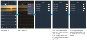 Blue Marine ZP4000-590M Lancia LED Light - Automatic functions