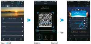 Blue Marine ZP4000-590M Lancia LED Light - Load settings with a QR code