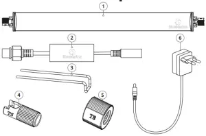 Blue Marine ZP4000-590M Lancia LED Light - Parts