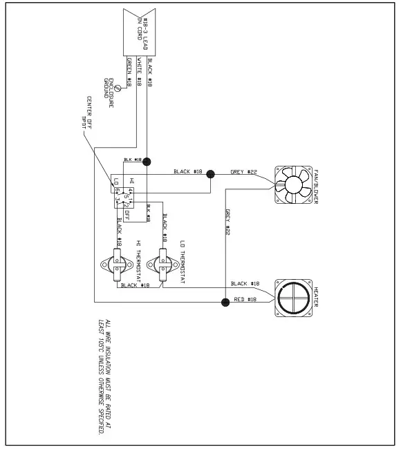 GOLD MEDAL 5330 Series Cheese Cup Warmer- Wiring Diagram