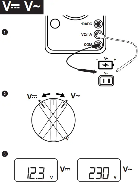 MASTECH M832 Digital Multimeter - fig 1