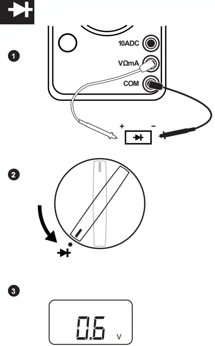 MASTECH M832 Digital Multimeter - fig 3
