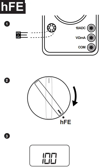 MASTECH M832 Digital Multimeter - fig 6