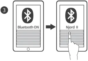 bomaker Njord II 2.1 Channel Soundbar Connect to Bluetooth Device 2