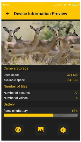 Gd Digital HXXXX Wildcamera-review button