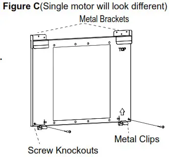 CAFE CVW9304 Vented Range Hoods- Back Damper