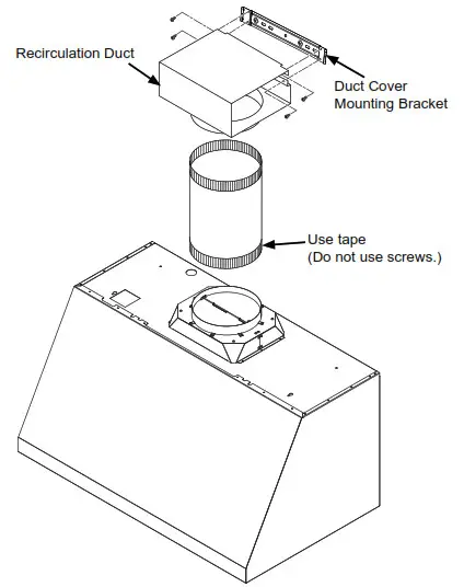 CAFE CVW9304 Vented Range Hoods- CONNECT DUCTWORK 2