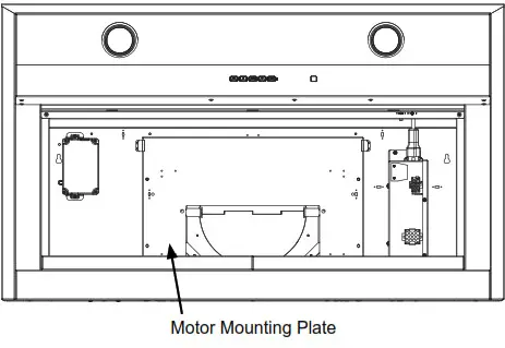 CAFE CVW9304 Vented Range Hoods- INSTALL MOTOR 2