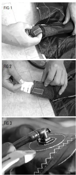 CABRINHA 01 Mantis Crossover Fall Wing- REPAIRS