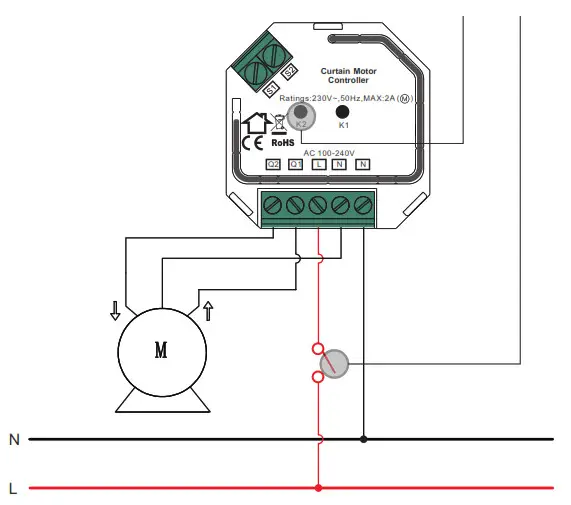 zigbee SR ZG9080A Curtain Motor Controller- Factory Reset