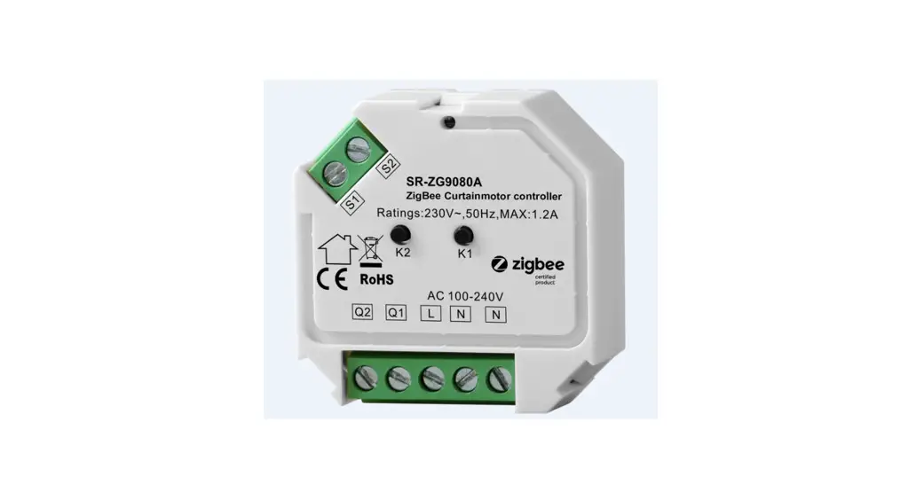 Zigbee Sr-zg9080a Curtain Motor Controller Instructions