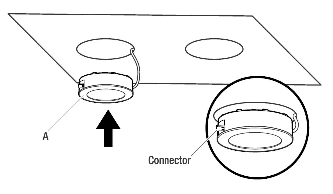 Commercial Electric 1001799061 5 Light LED Puck Light Kit-12