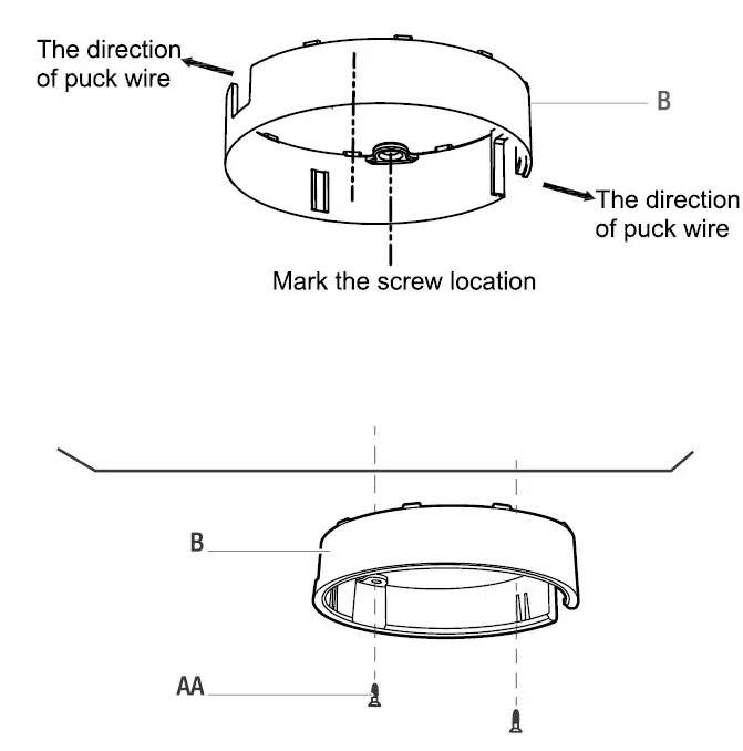 Commercial Electric 1001799061 5 Light LED Puck Light Kit-5