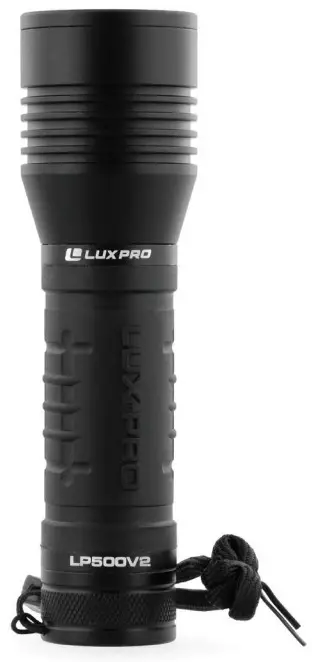 LUXPRO LP500V2 Advanced Small Handheld LED Flashlight
