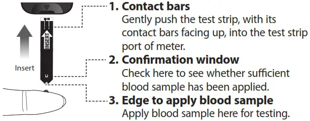ReliOn A6E0C632 Blood Glucose Monitoring - Contact bars