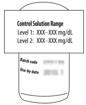 ReliOn A6E0C632 Blood Glucose Monitoring - Control Solution Testing 5