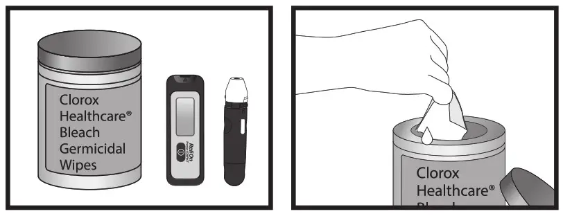 ReliOn A6E0C632 Blood Glucose Monitoring - Pre-Cleaning and Disinfection Procedure 1